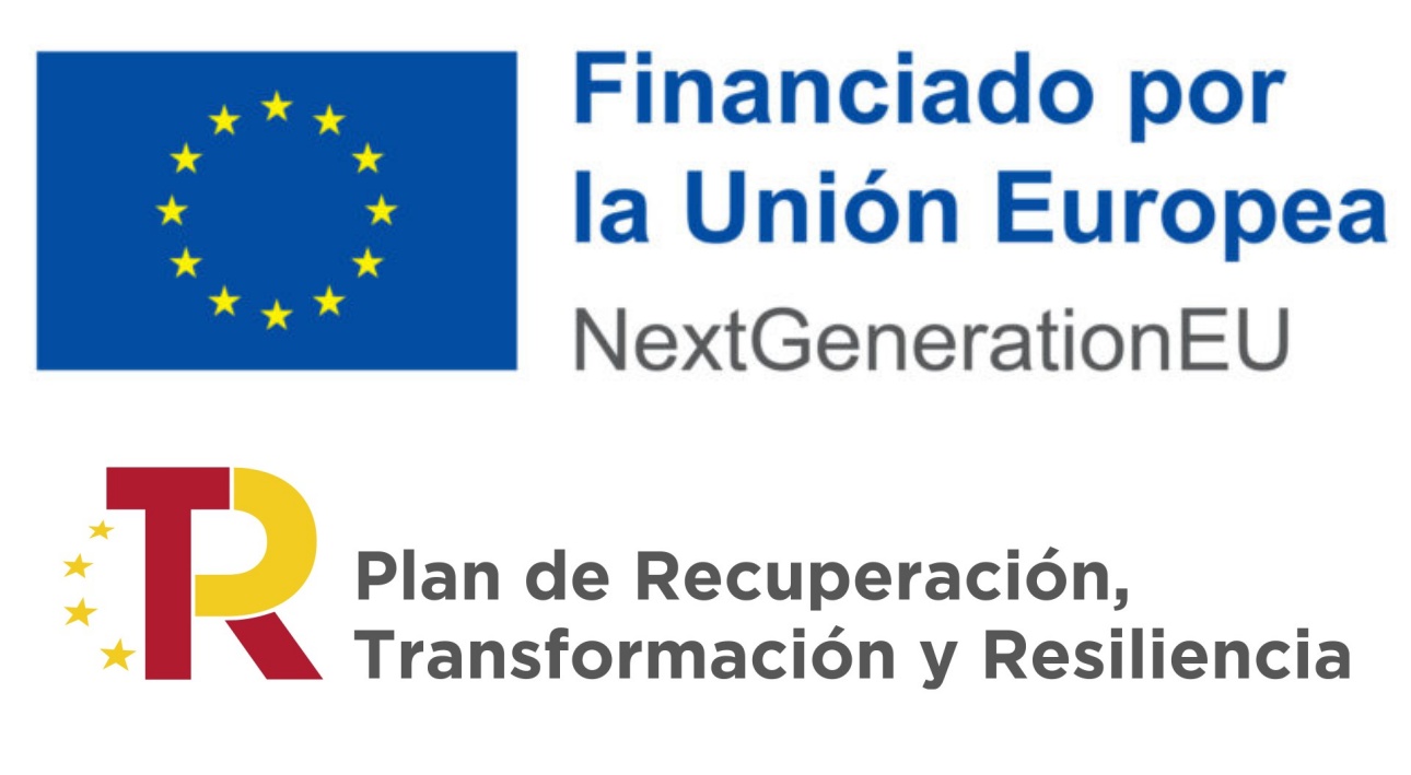 Financiado por la Unión Europea NextGenerationEU Plan de Recuperación, Transformación y Resiliencia